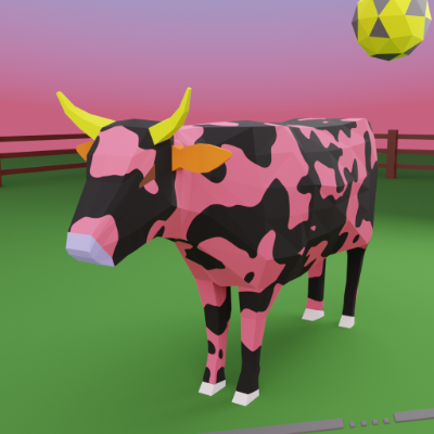 Low Poly Cow NFTs