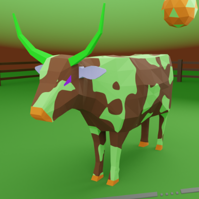 Low Poly Cow NFTs