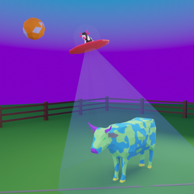 Low Poly Cow NFTs